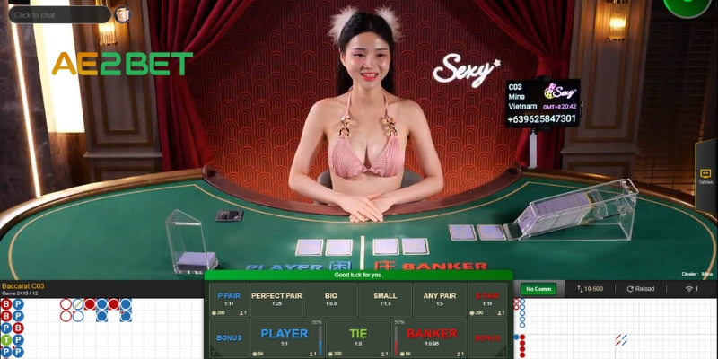 Baccarat AE3BET.NET – Hướng Dẫn Chiến Thắng Đơn Giản 2 Baccarat trực tuyến là gì?
