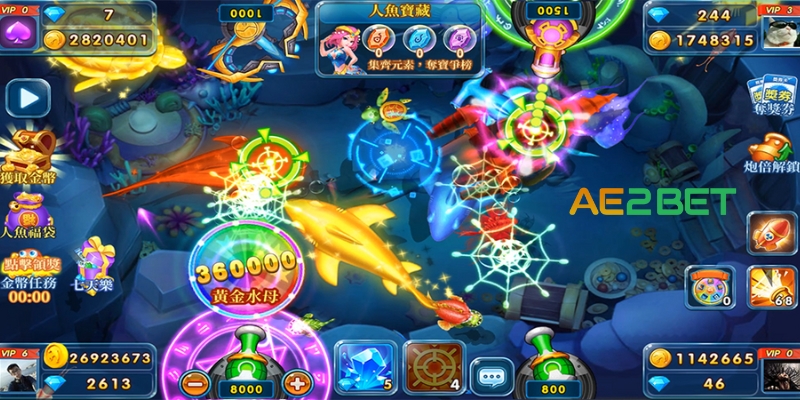 Sảnh JDB AE3BET.NET: Thiên Đường Bắn Cá Giải Trí 3 sanh jdb ae2bet.net 2